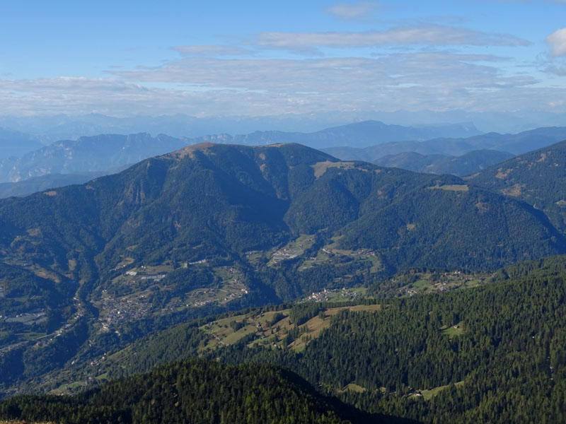 Catena dei Lagorai...da Pergine al Passo del Manghen